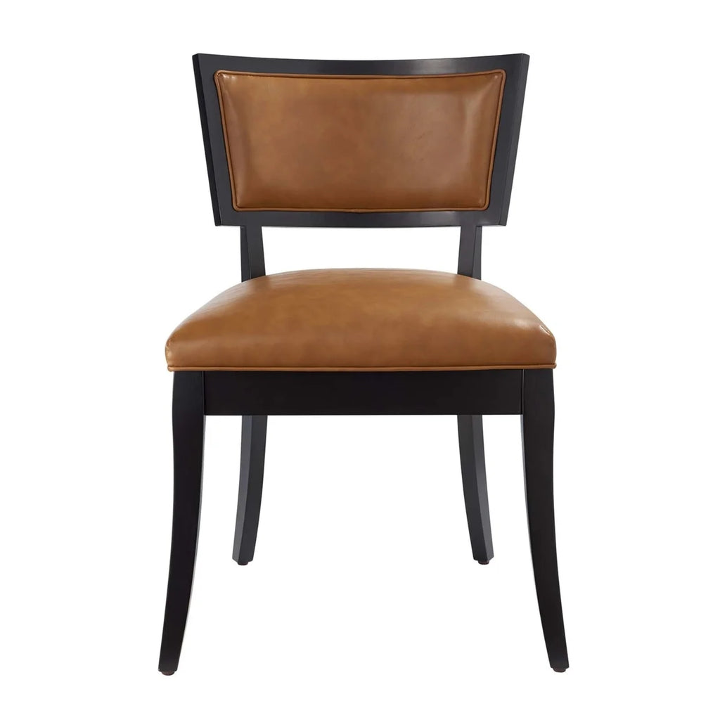 Vegan Leather Dining Chairs - Set of 2 E891