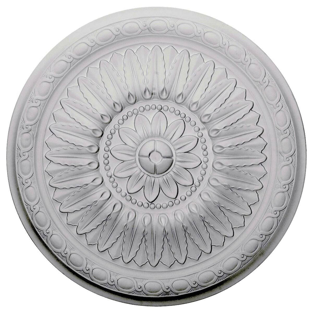 Hand-Painted Black Pearl Ceiling Medallion C135528