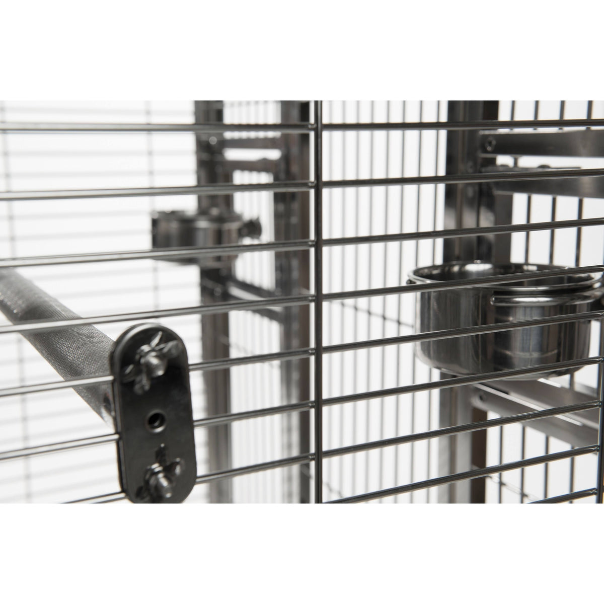 Stainless Steel Playtop Bird Cage W447