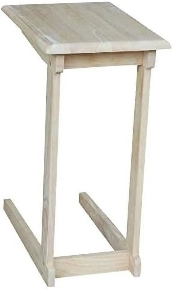 Unfinished Natural Wood C Table I29006