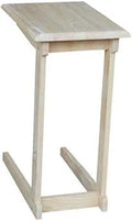 Unfinished Natural Wood C Table I29006