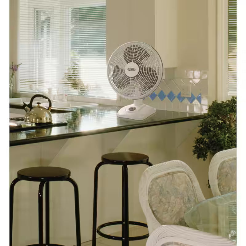 16 in. 3-Speed Oscillating Table Fan T1582