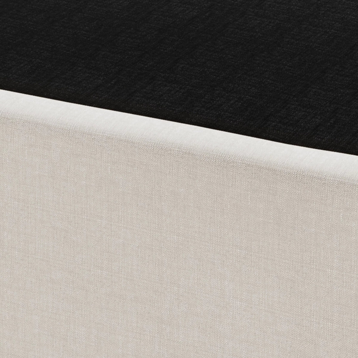 Wood Box Spring Mattress Foundation 8" Queen Beige R13840
