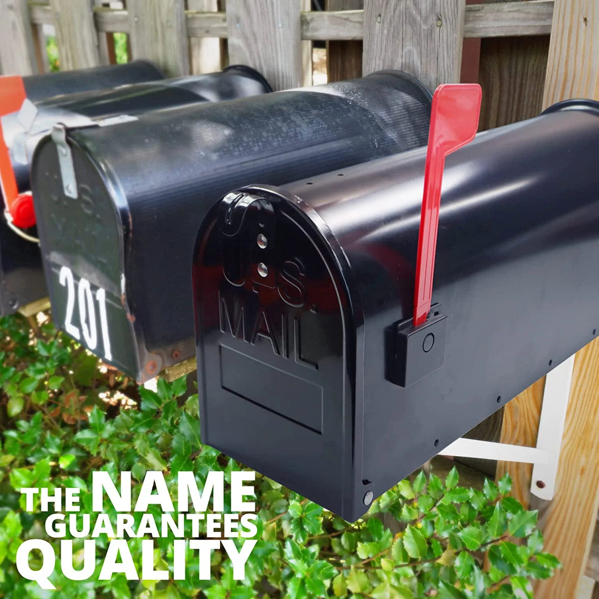 Aluminum Mailbox Door with Magnet Closure U324