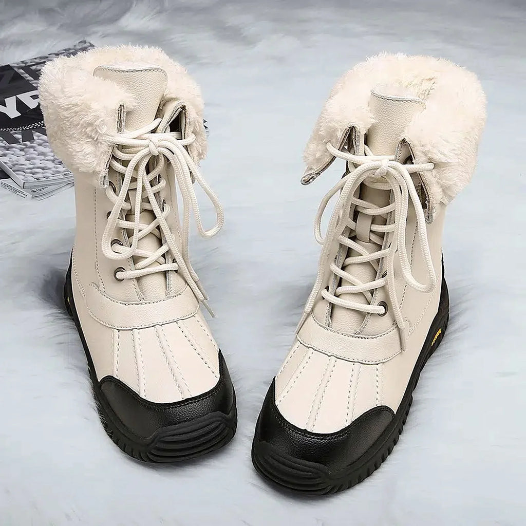 Women‘s Winter Foldable Tube Snow Boots Q5006
