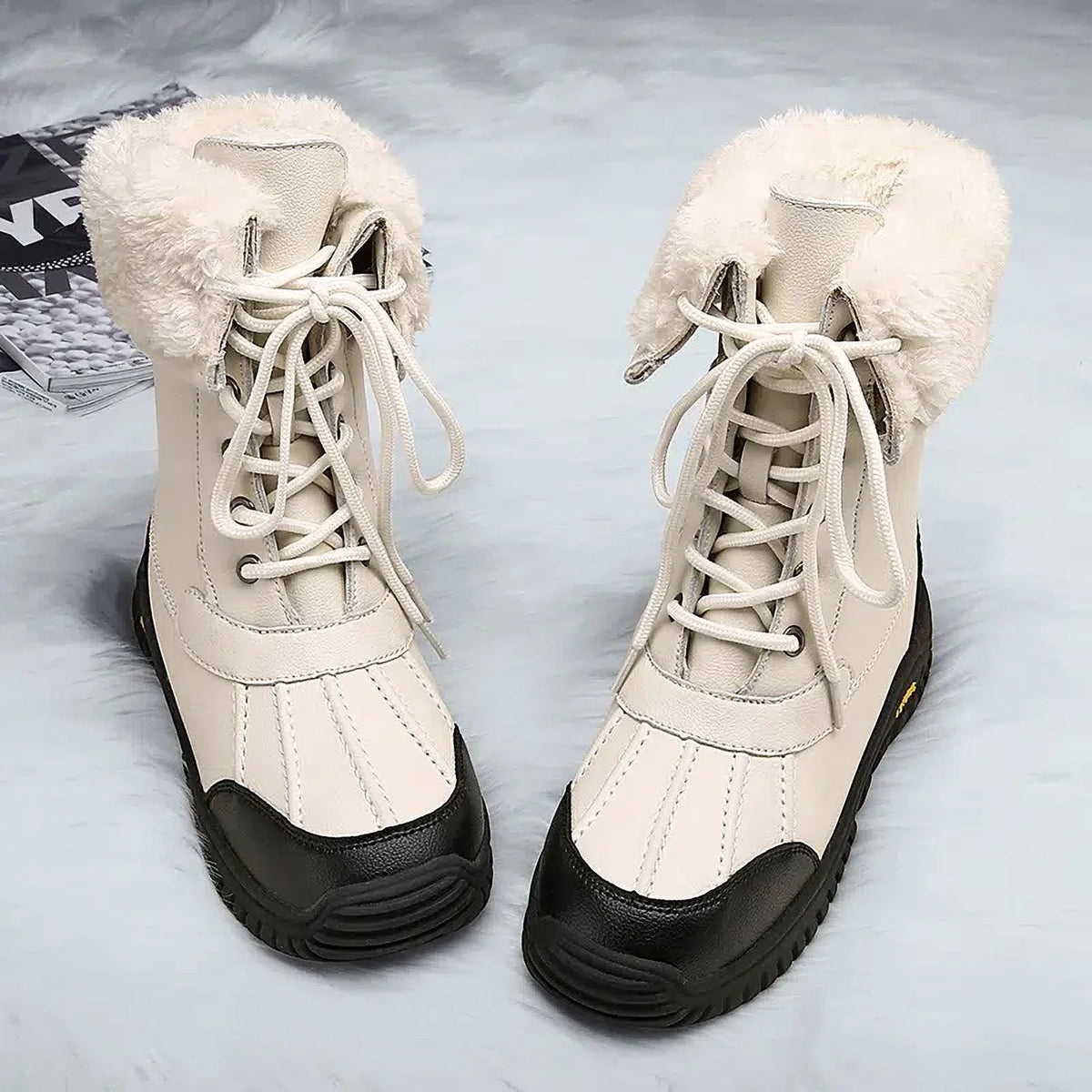 Women‘s Winter Foldable Tube Snow Boots Q5006