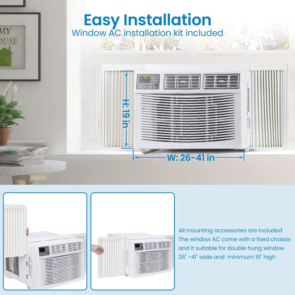 10000 BTU Smart Window Air Conditioner V8345