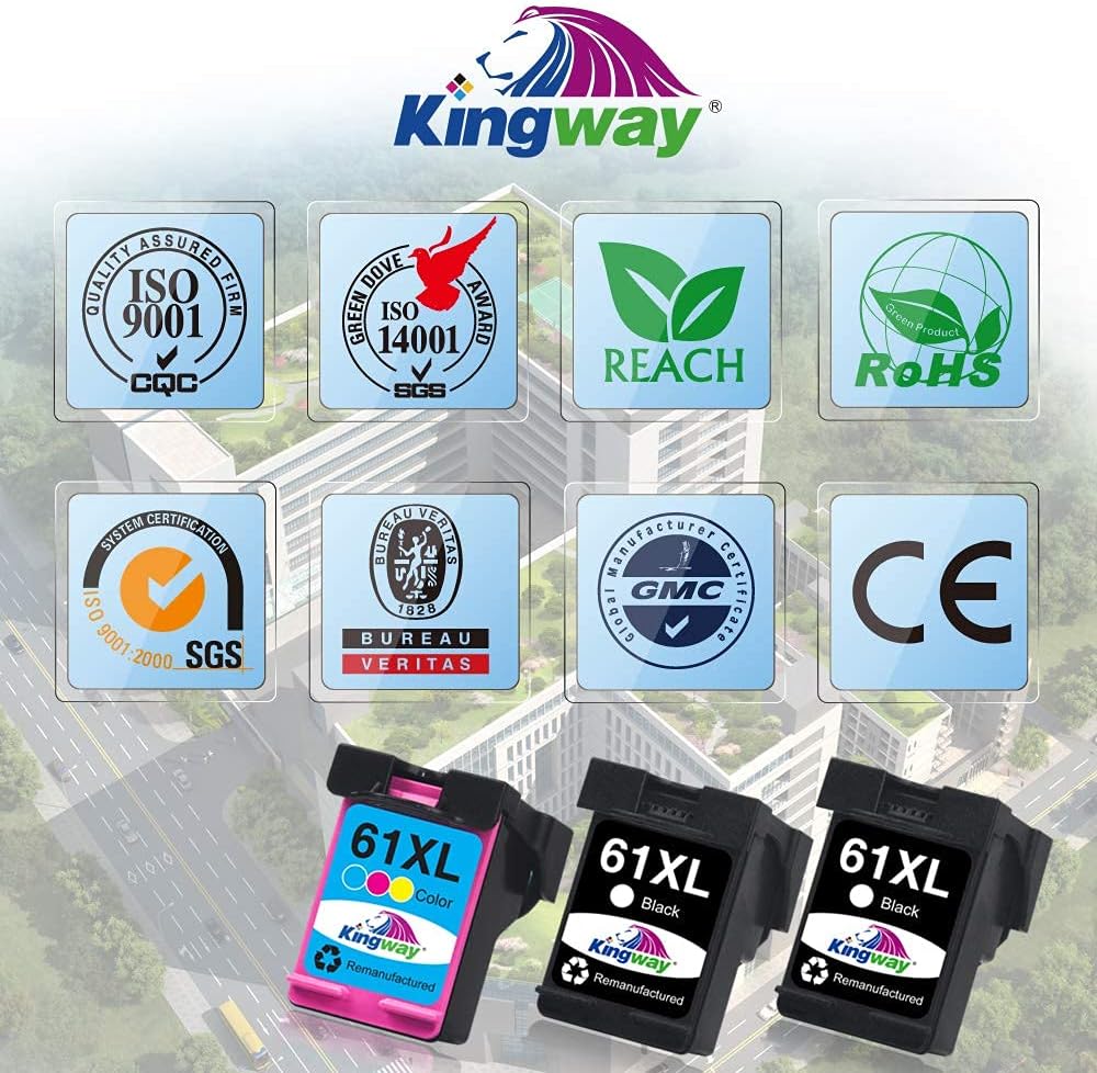 2 Black 1 Tri-Color Remanufactured Ink Cartridge Z129