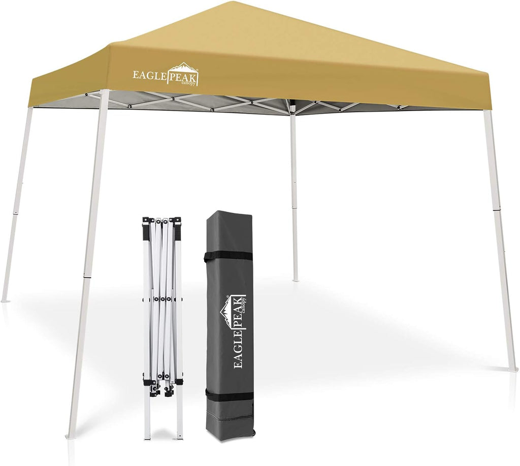10' x 10' Slant Leg Pop-up Canopy Tent R5226