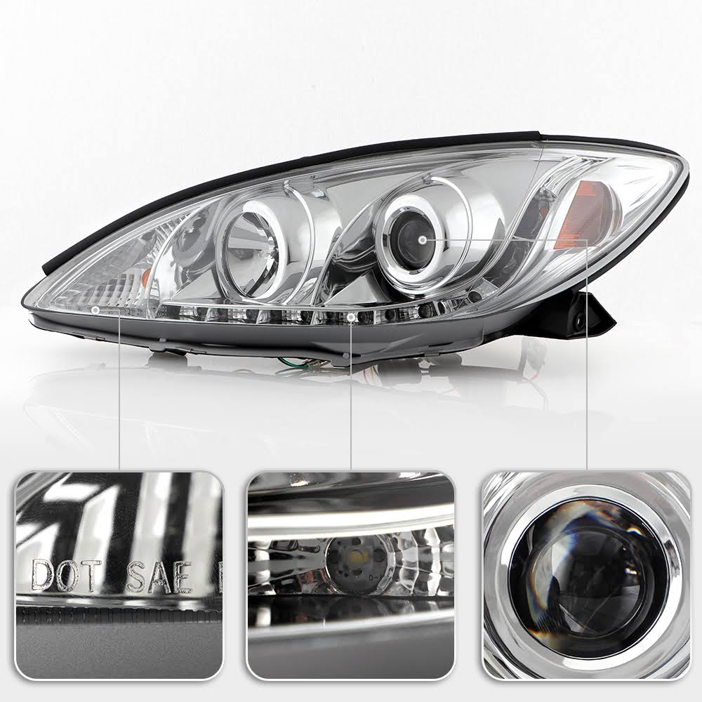 Chrome Projector Headlights A167