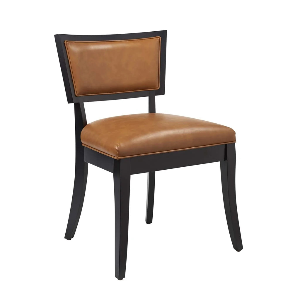 Vegan Leather Dining Chairs - Set of 2 E891