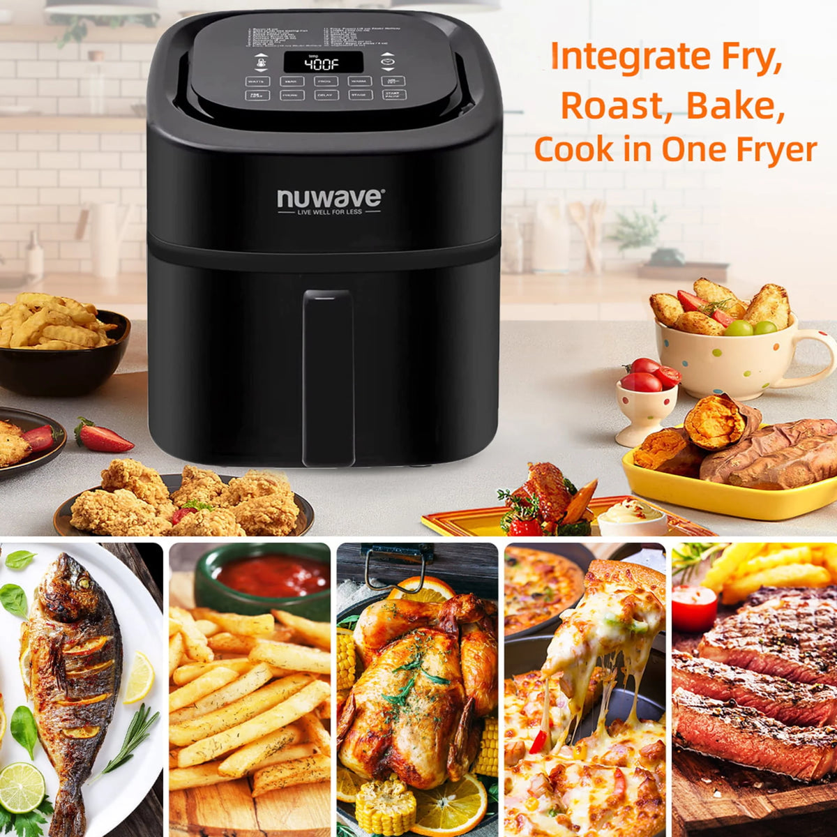 8 Quart Air Fryer N4912