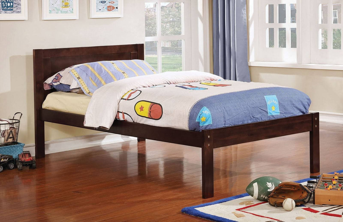 Dark Walnut Full Panel Bed D29763