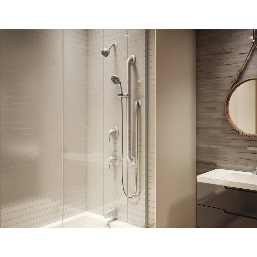 Satin Nickel Tub and Shower Trim Package H36066