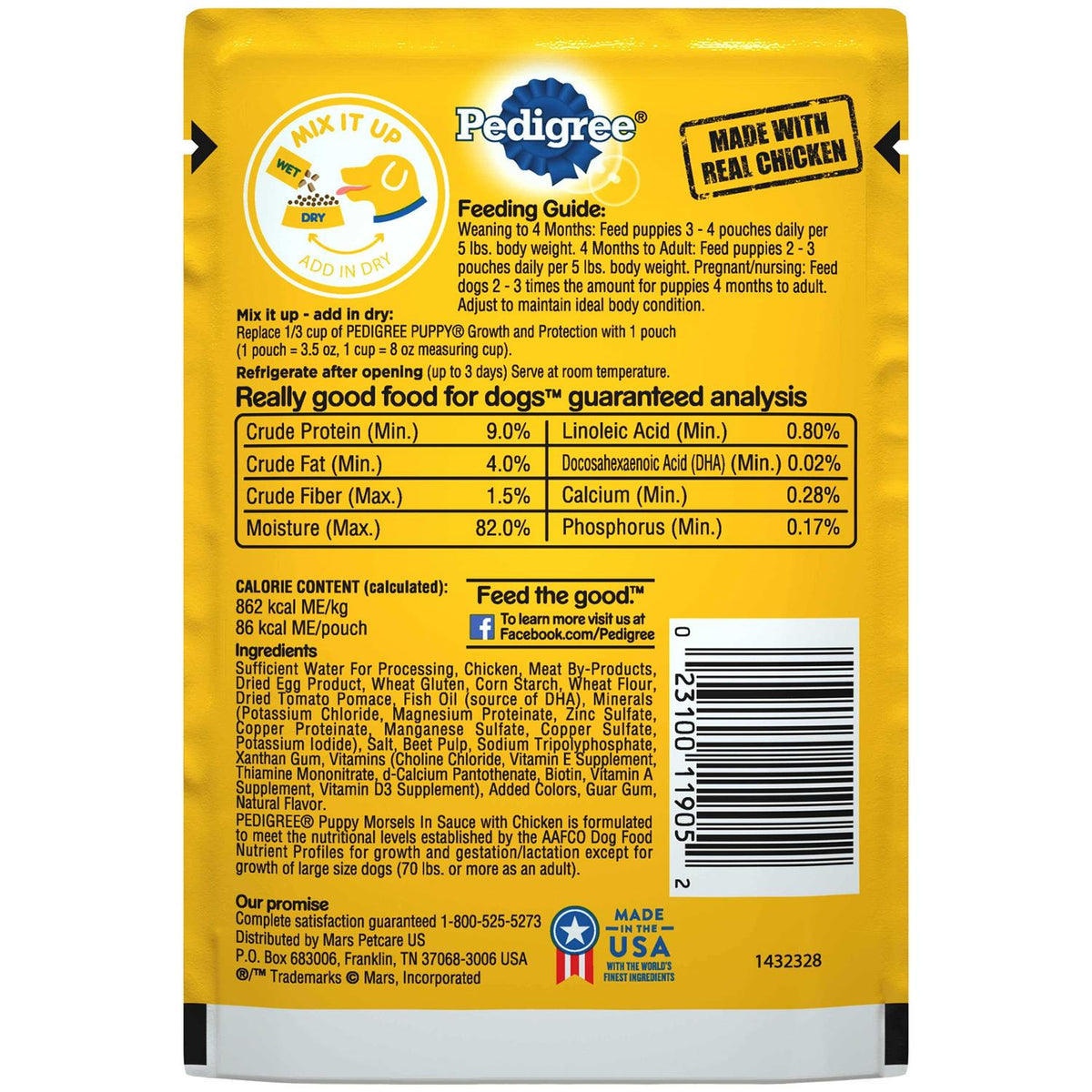 Chicken Wet Dog Food H69644