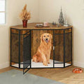 43.7-inch Wooden Dog Crate Furniture F6382