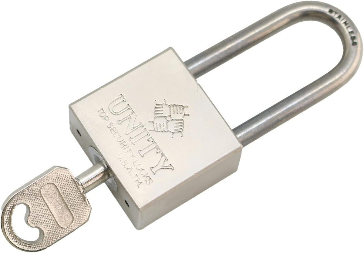 24 Pack Brass Keyed Alike Padlock with Long Shackle D3150
