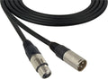 3-Pin XLR Male to Female Mic Cable 25 ft. Brown B894