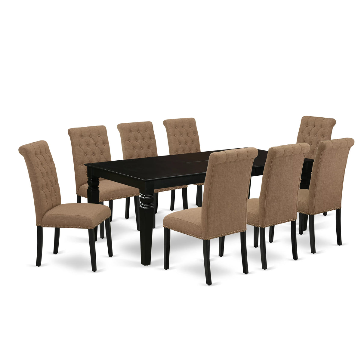 9 Piece Wood Dining Set E20921
