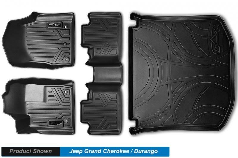 Black Floor Mats and Cargo Liner Complete Set P5155