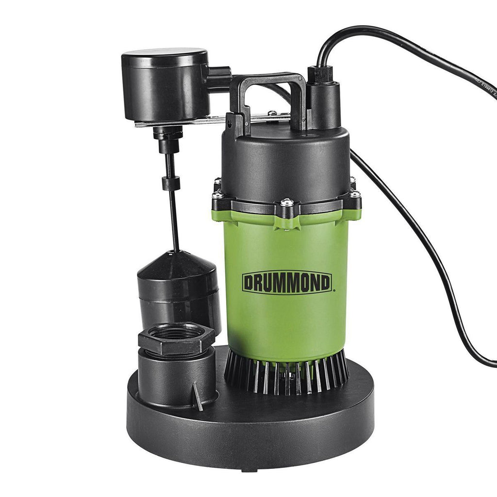 1/3 HP Submersible Sump Pump with Vertical Float 3400 GPH O536157