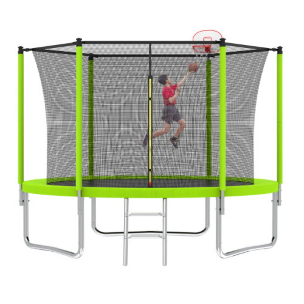 Green Trampoline H964