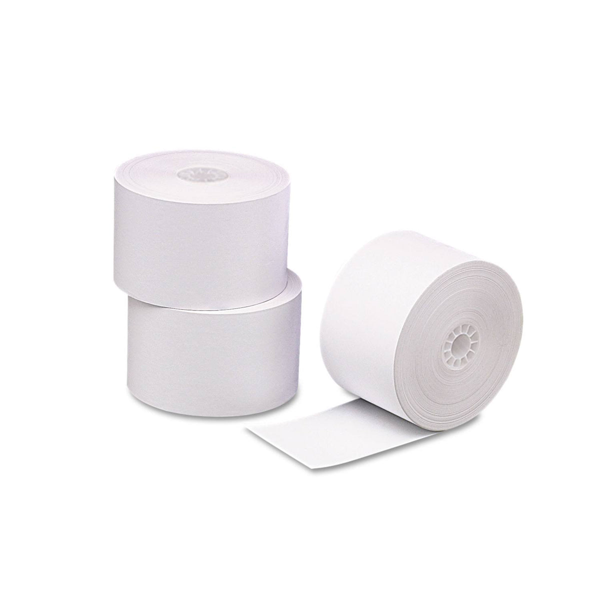 2 5/16x22 x 356 ft. White Thermal Cash Register Rolls, 24/CT O448525