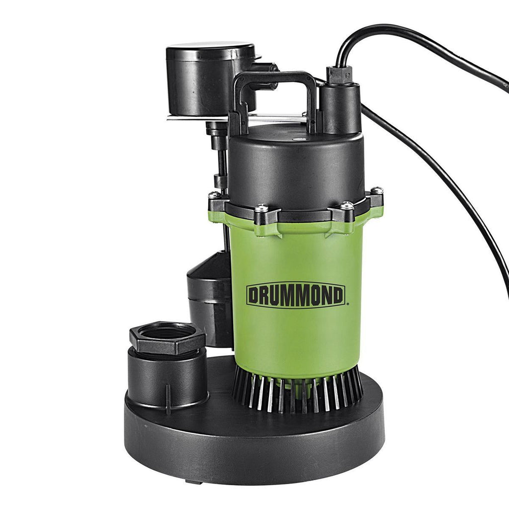 1/3 HP Submersible Sump Pump with Vertical Float 3400 GPH O536157