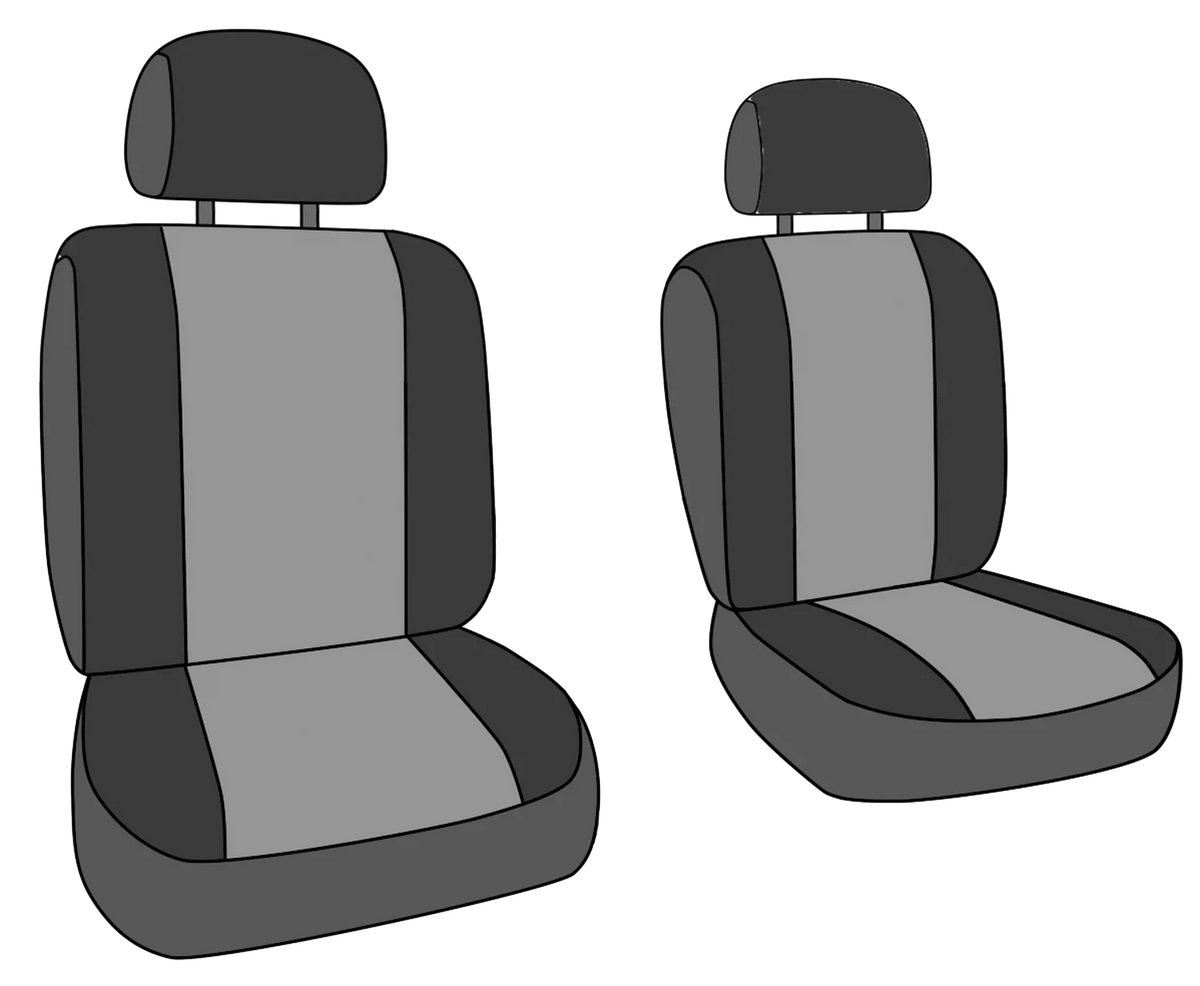 Carbon Fiber Seat Covers with Beige Insert and Trim L751327
