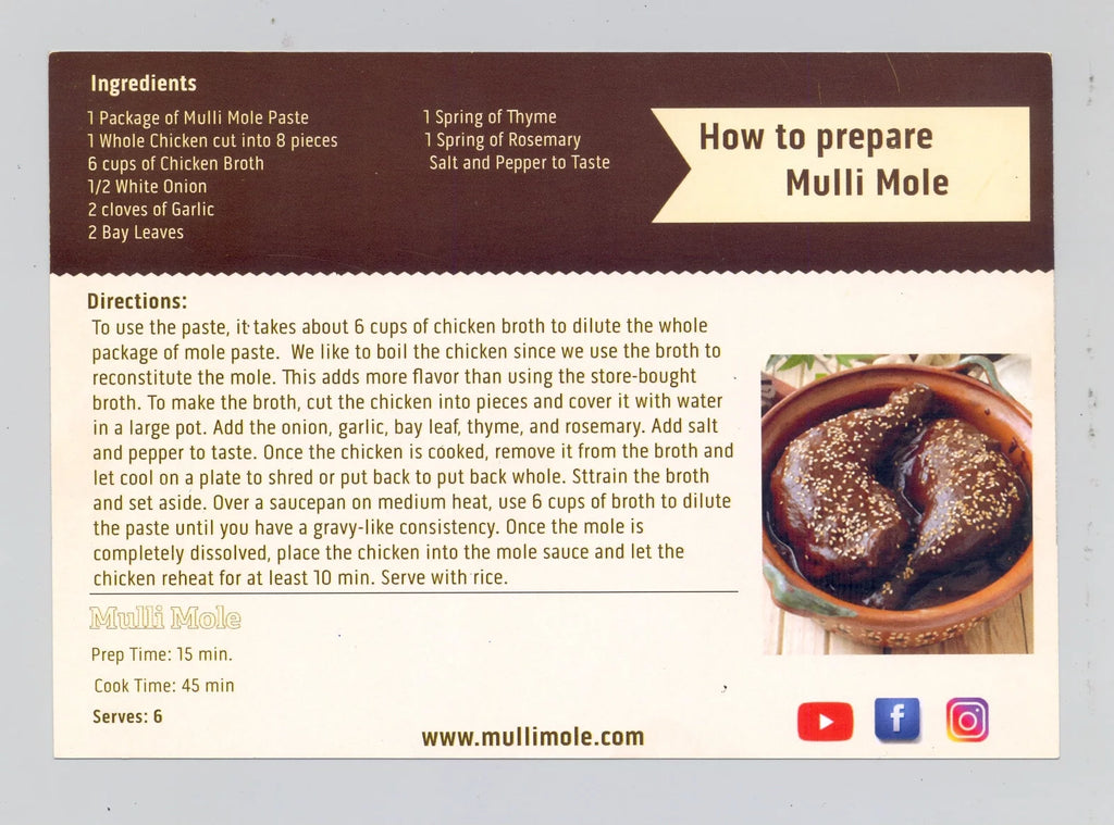 Red Mole Paste P76773