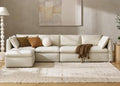 Oversized Modular Sectional Sofa with Storage and Ottoman Chaise N4697