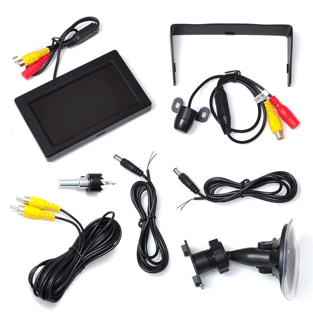 Backup Car Camera Rear View Screen Monitor System E838