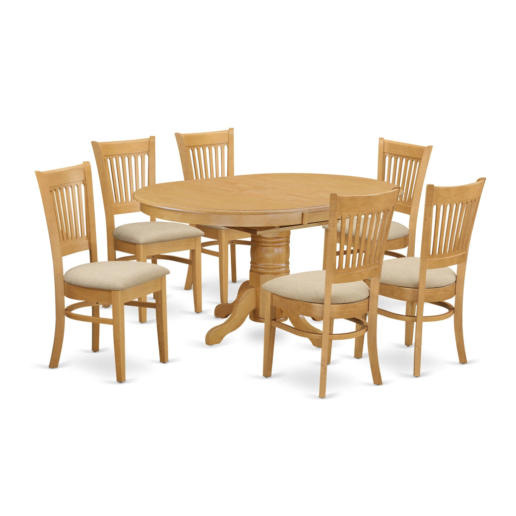 7 Piece Dining Table and 6 Chairs I62245