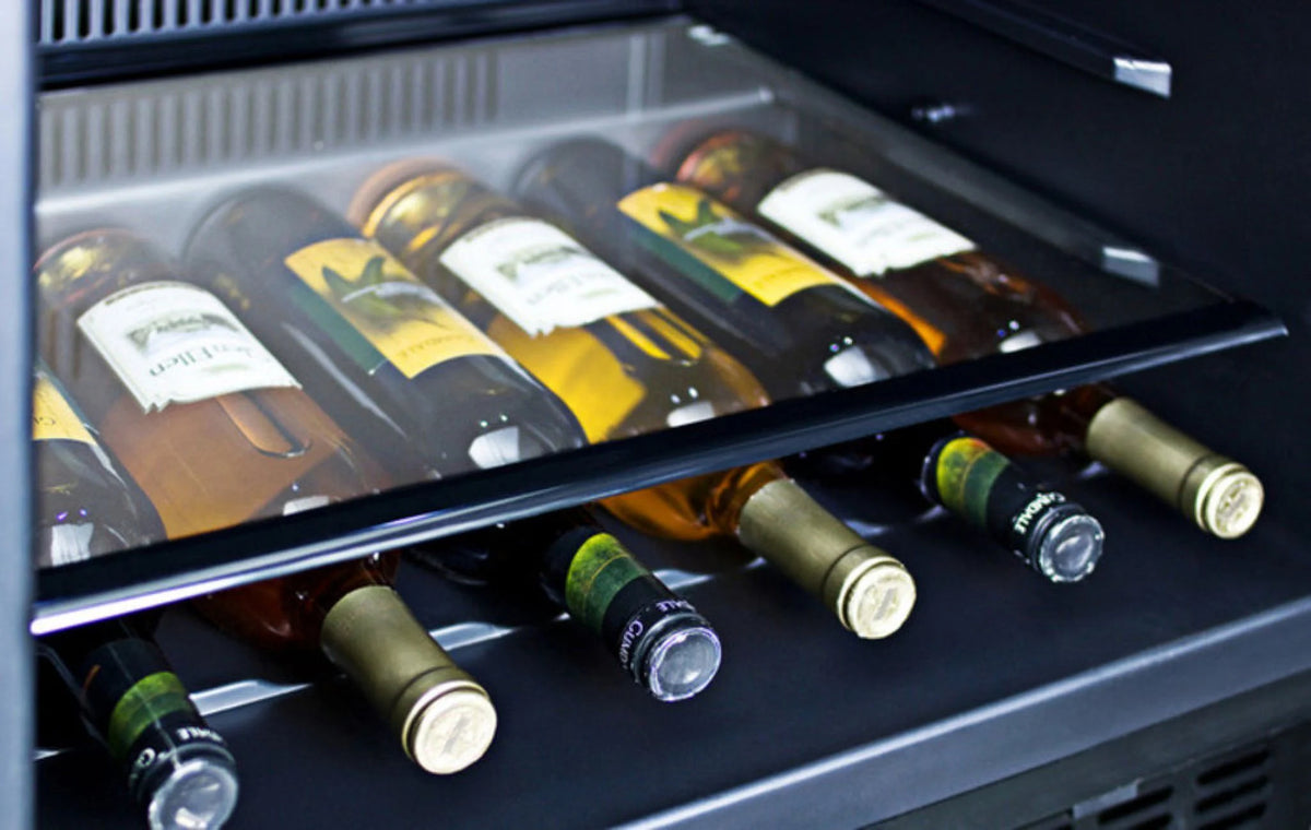 24 in. Stainless Steel Outdoor Built-in Refrigerator with Lock Z250