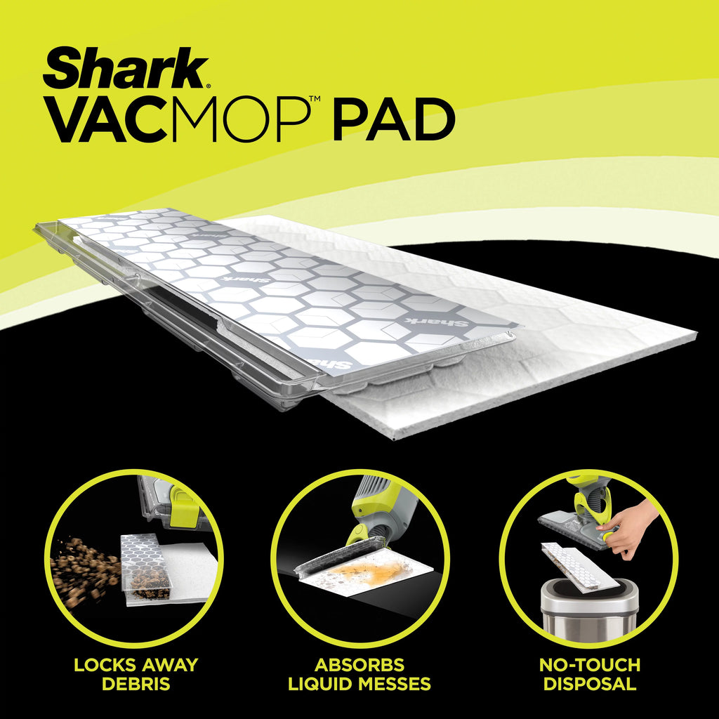 Cordless Hard Floor Vacuum Mop with Disposable Pads B193