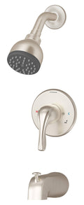 Satin Nickel Tub and Shower Trim Package H36066