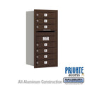 Bronze Horizontal Mailbox Y661