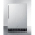 24 in. Stainless Steel Outdoor Built-in Refrigerator with Lock Z250