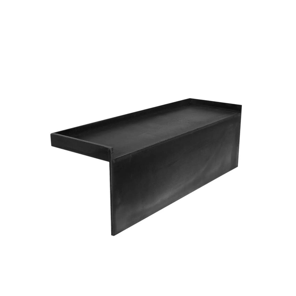 Brushed Ni Rectangular Shower Base with Right Drain U8741