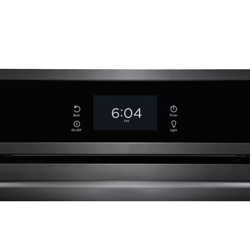 27 in Electric Built-In Wall Oven & Microwave Combination Black Stainless Steel Y838895