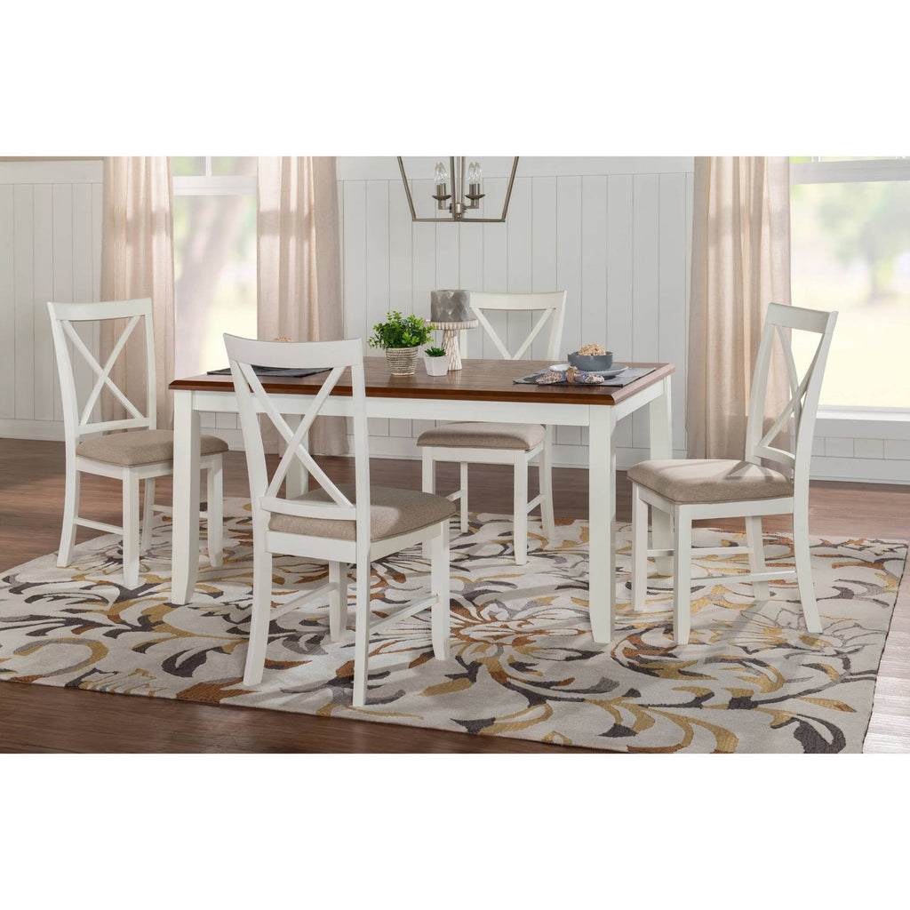 5pc Brown Dining Set L218606