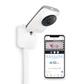 Contact-Free Breathing & Sleep Tracking Monitor with HD Video, Night Vision, Two-Way Talk K841852