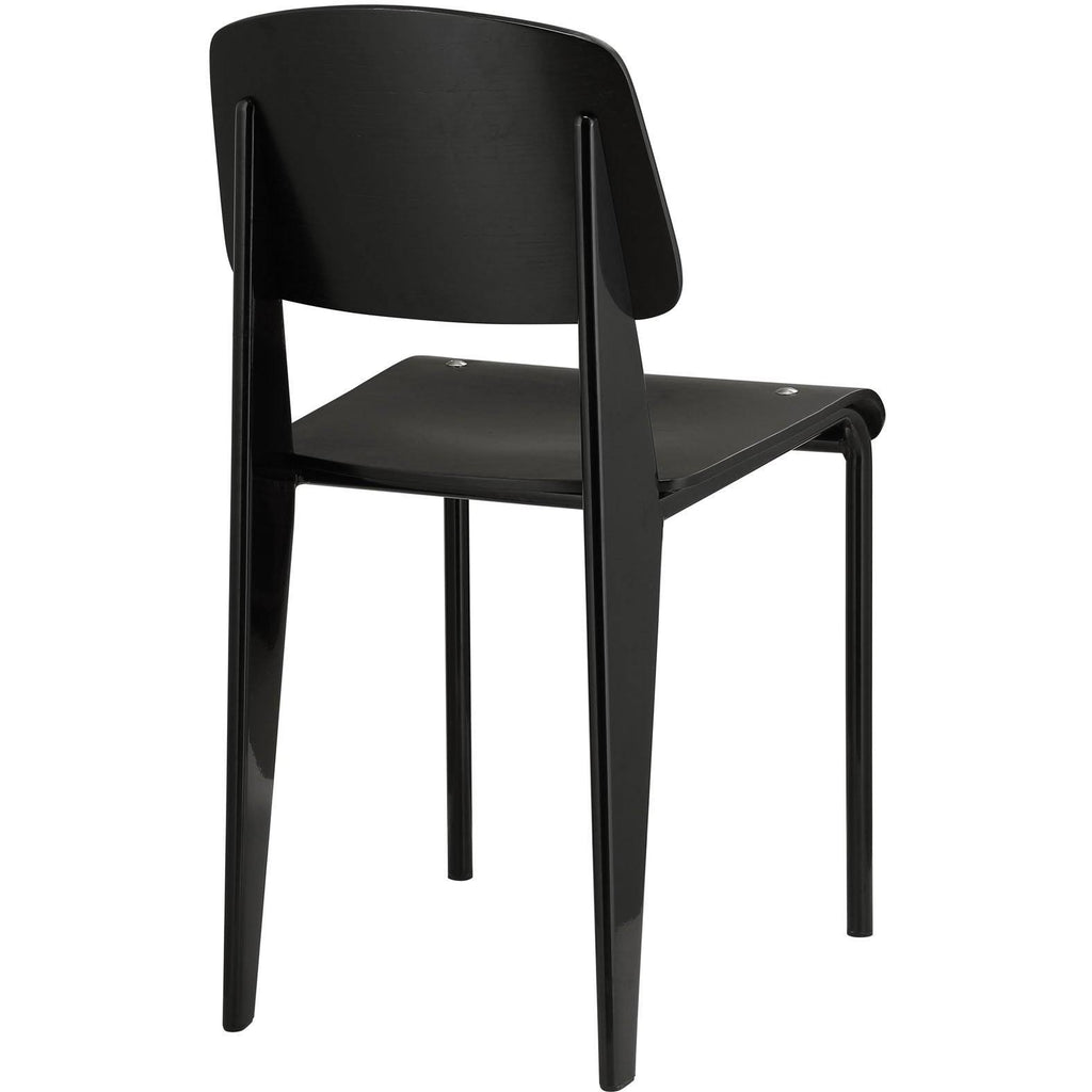Walnut Black Dining Side Chair T959144