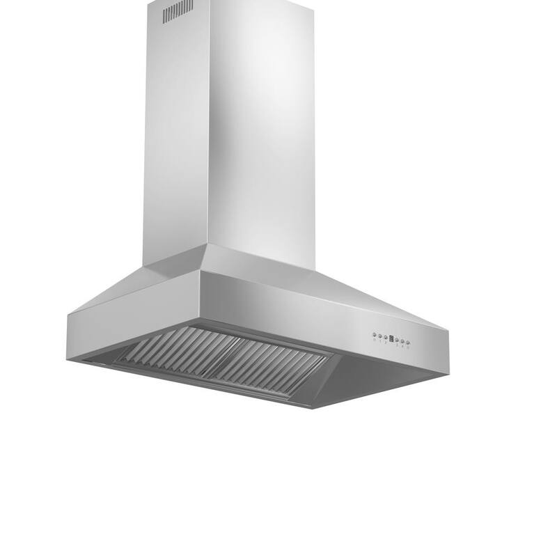 Wall Mount Range Hood in Stainless Steel J395