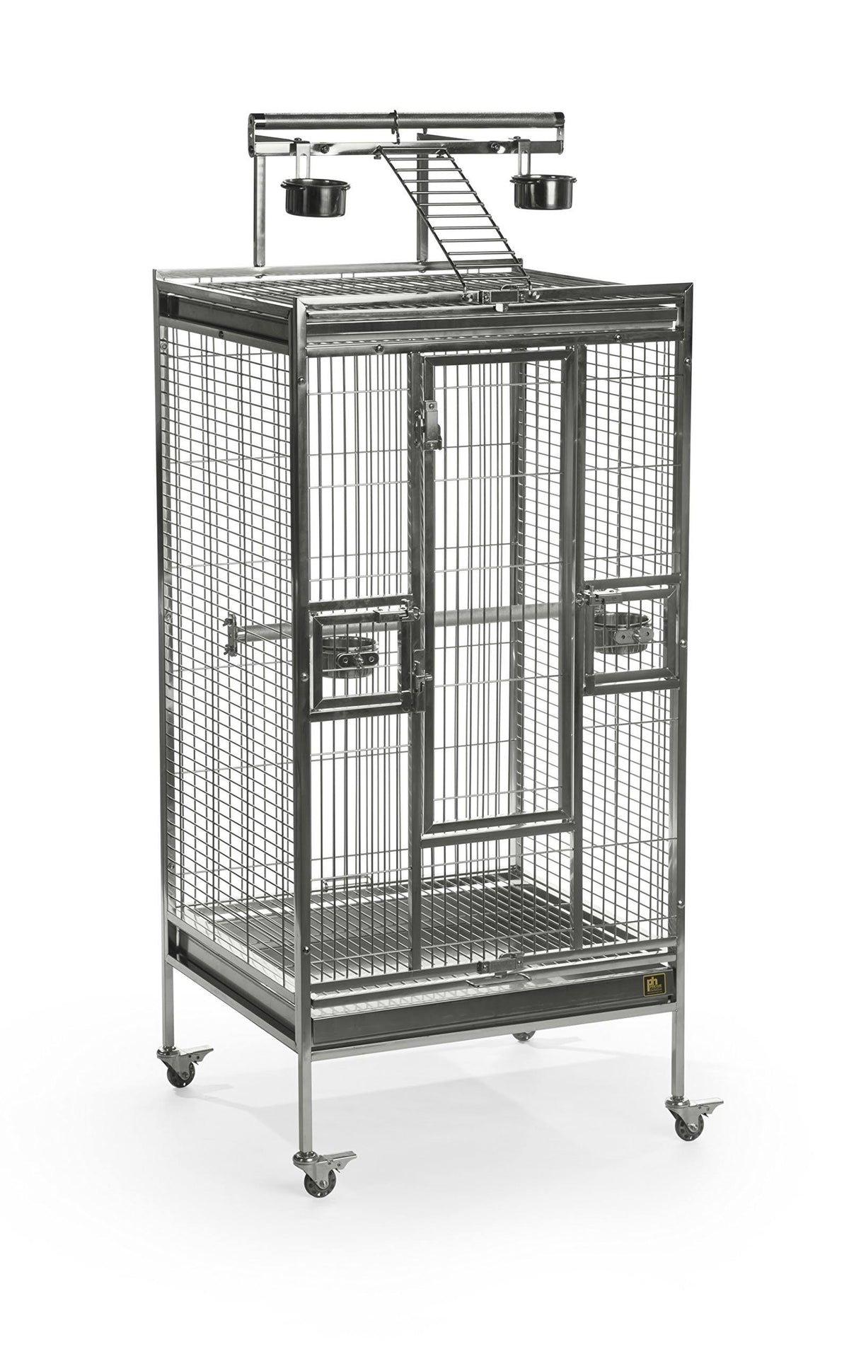 Stainless Steel Playtop Bird Cage W447