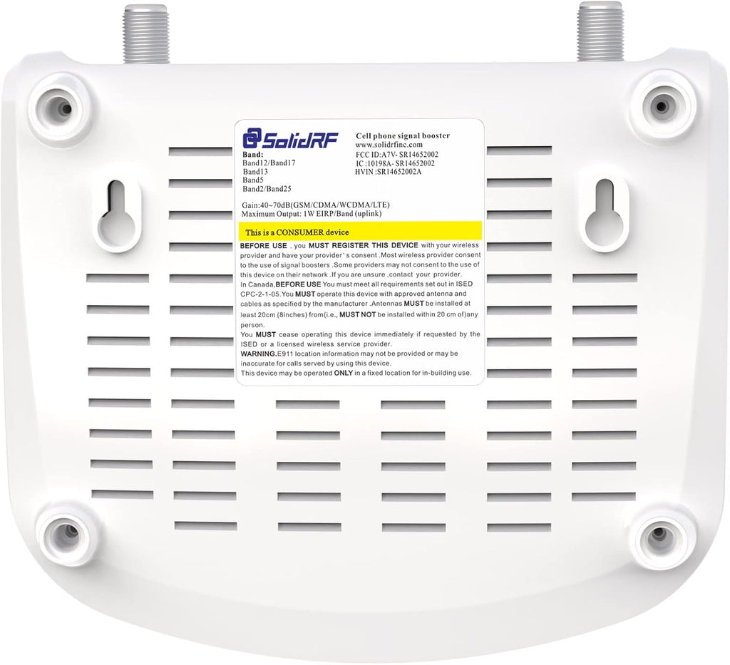 Cell Phone Signal Booster for Home, Band 12/17/13/5/2/25, Coverage Up to 2,000 sq ft V46666