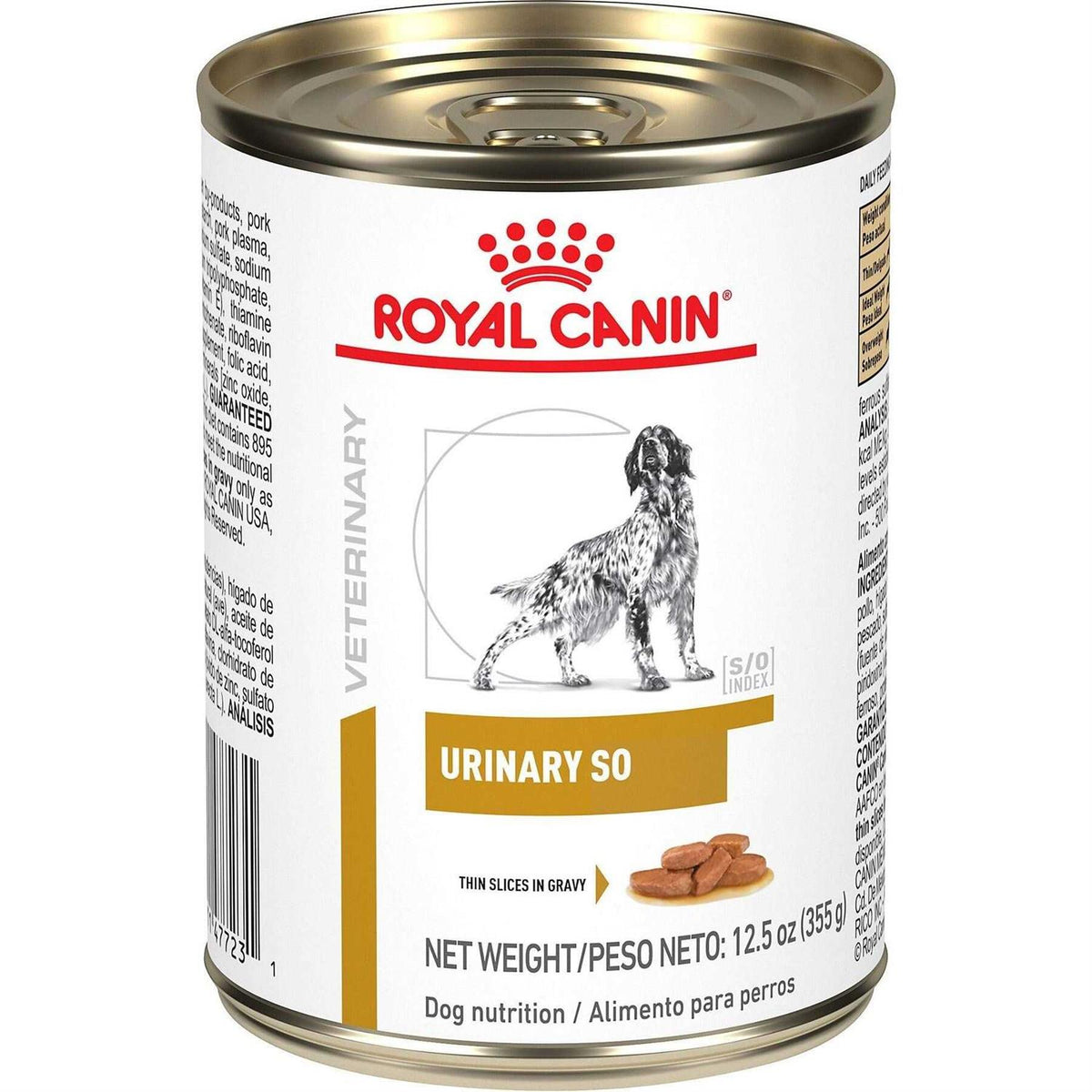 Veterinary Diet Urinary SO Thin Slices in Gravy Canned Dog Food K7296
