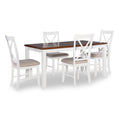 5pc Brown Dining Set L218606