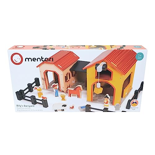Billy'S Barnyard Farm Ranch Toy Complete Playset J3736