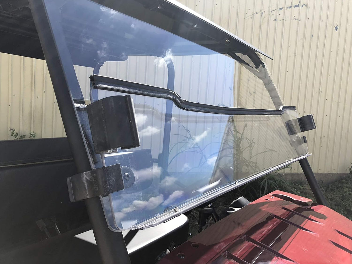 1/4 Polycarbonate Flip Up Windshield for Kawasaki Mule 4000 4010 E22127